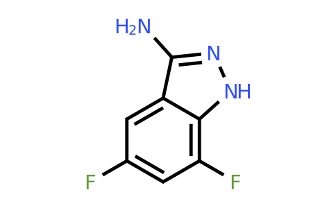 CAS 404827-65-2 | 5,7-Difluoro-1H-indazol-3-amine