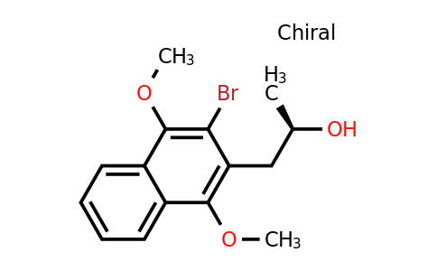 CAS 404909-82-6 | (R)-1-(3-Bromo-1,4-dimethoxynaphthalen-2-yl)propan-2-ol