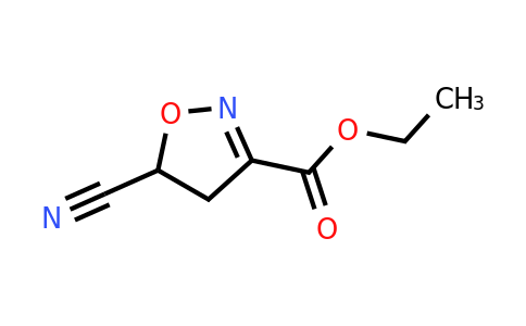 CAS 40499-67-0 | ethyl 5-cyano-4,5-dihydro-1,2-oxazole-3-carboxylate