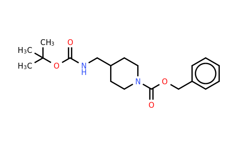 CAS 405057-76-3 | 1-N-Cbz-4-N-(boc-aminomethyl)piperidine