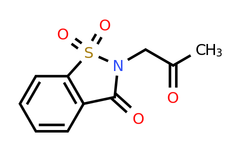 CAS 40506-05-6 | 2-(2-oxopropyl)-2,3-dihydro-1lambda6,2-benzothiazole-1,1,3-trione
