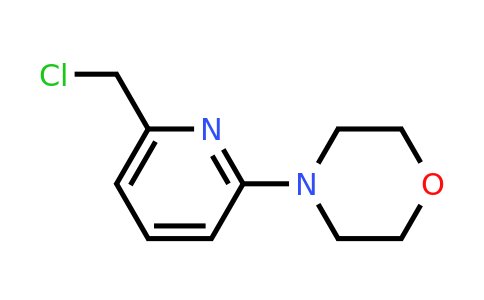 CAS 405103-66-4 | 4-[6-(Chloromethyl)pyridin-2-YL]morpholine