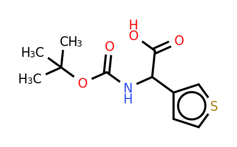 CAS 40512-57-0 | N-BOC-amino-(3-thienyl)acetic acid