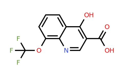 CAS 40516-40-3 | 4-Hydroxy-8-(trifluoromethoxy)quinoline-3-carboxylic acid