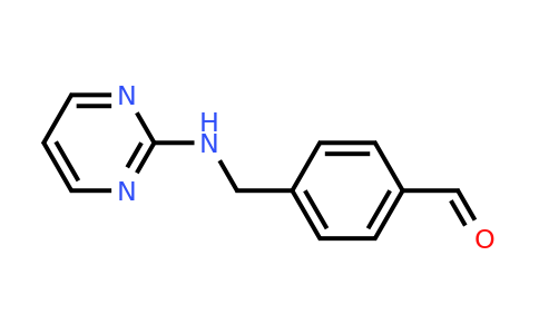 CAS 405175-13-5 | 4-((Pyrimidin-2-ylamino)methyl)benzaldehyde