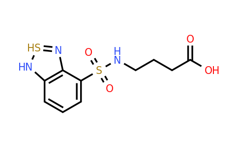 CAS 405279-58-5 | 4-(2lambda4,1,3-benzothiadiazole-4-sulfonamido)butanoic acid