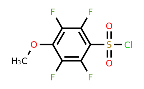 CAS 40586-69-4 | 2,3,5,6-tetrafluoro-4-methoxybenzene-1-sulfonyl chloride