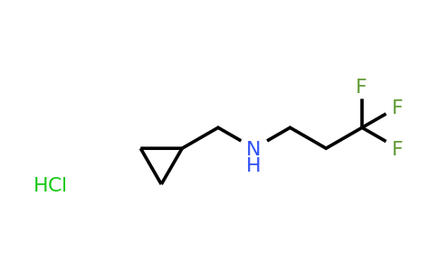 CAS 405878-90-2 | (cyclopropylmethyl)(3,3,3-trifluoropropyl)amine hydrochloride