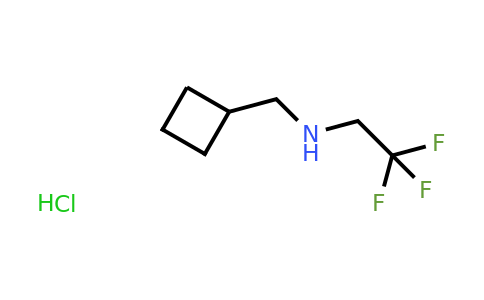 CAS 405879-00-7 | (cyclobutylmethyl)(2,2,2-trifluoroethyl)amine hydrochloride