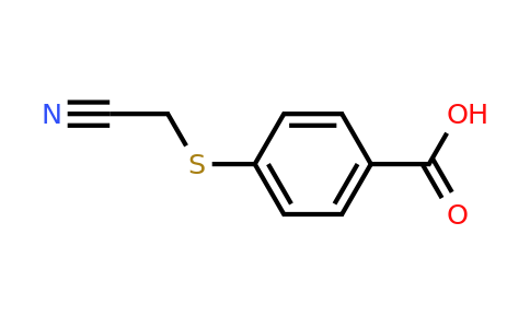 CAS 405924-26-7 | 4-[(Cyanomethyl)sulfanyl]benzoic acid