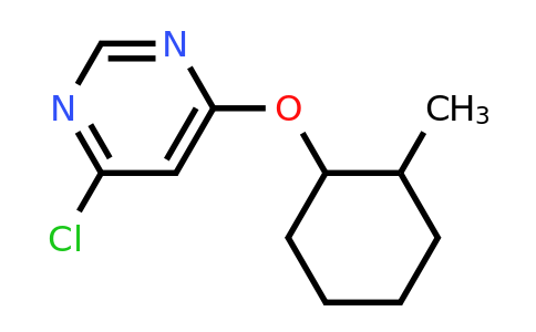 CAS 405931-07-9 | 4-chloro-6-[(2-methylcyclohexyl)oxy]pyrimidine