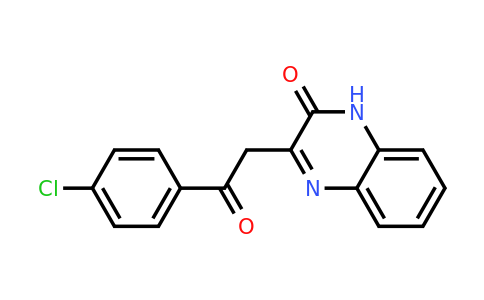 CAS 40598-92-3 | 3-[2-(4-chlorophenyl)-2-oxoethyl]-1,2-dihydroquinoxalin-2-one