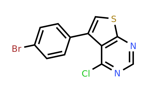 CAS 406199-84-6 | 5-(4-bromophenyl)-4-chlorothieno[2,3-d]pyrimidine