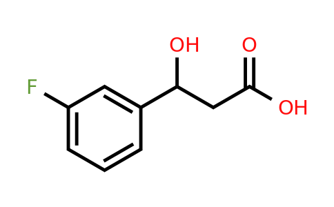 CAS 40620-61-9 | 3-(3-fluorophenyl)-3-hydroxypropanoic acid