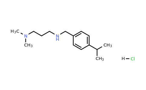 CAS 406470-45-9 | N1-(4-Isopropylbenzyl)-N3,N3-dimethylpropane-1,3-diamine hydrochloride