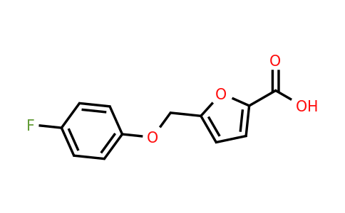 CAS 406470-57-3 | 5-((4-Fluorophenoxy)methyl)furan-2-carboxylic acid