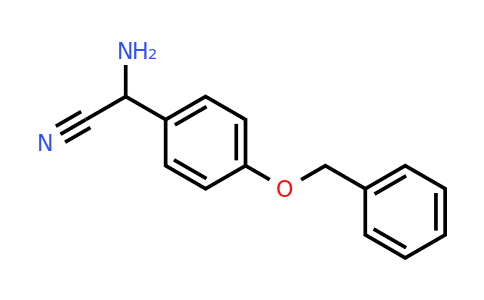 CAS 40658-55-7 | 2-Amino-2-[4-(benzyloxy)phenyl]acetonitrile