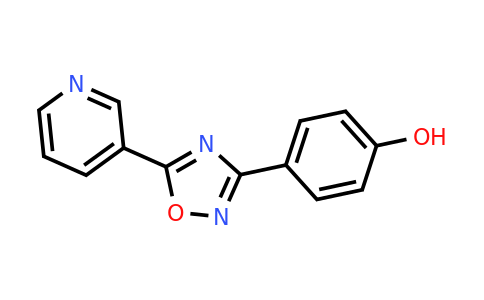 CAS 40678-80-6 | 4-[5-(Pyridin-3-yl)-1,2,4-oxadiazol-3-yl]phenol