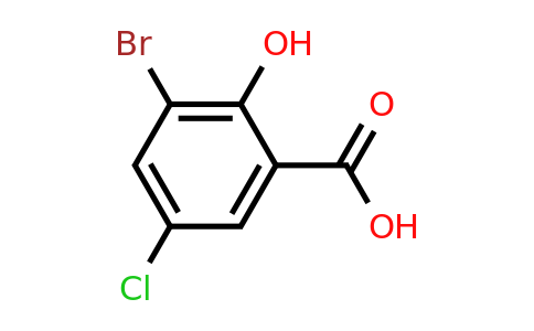 CAS 4068-58-0 | 3-Bromo-5-chloro salicylic acid