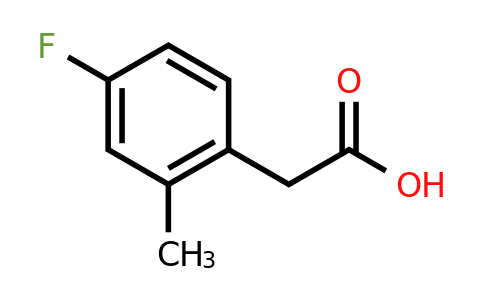 CAS 407640-40-8 | 2-(4-fluoro-2-methylphenyl)acetic acid