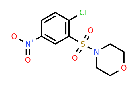 CAS 40833-68-9 | 4-(2-chloro-5-nitrobenzenesulfonyl)morpholine