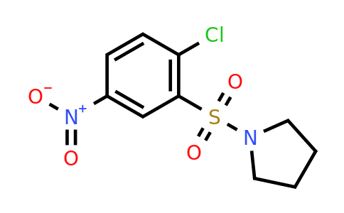 CAS 40833-70-3 | 1-(2-chloro-5-nitrobenzenesulfonyl)pyrrolidine