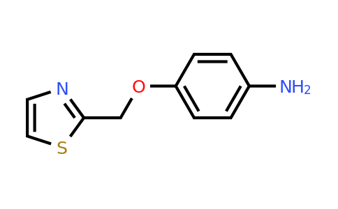 CAS 408367-72-6 | 4-(Thiazol-2-ylmethoxy)aniline