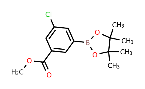 CAS 408492-29-5 | 3-Chloro-5-methoxycarbonyl-phenyl-boronic acid pinacol ester