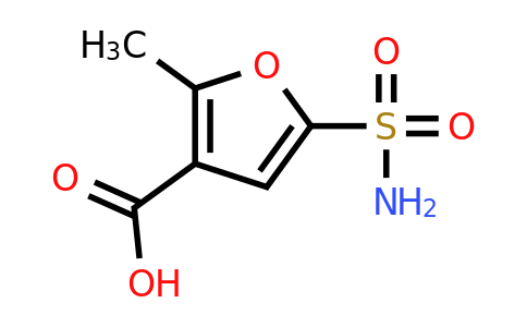 CAS 408536-00-5 | 2-methyl-5-sulfamoylfuran-3-carboxylic acid
