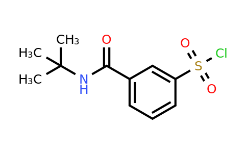 CAS 409109-00-8 | 3-(tert-Butylcarbamoyl)benzene-1-sulfonyl chloride