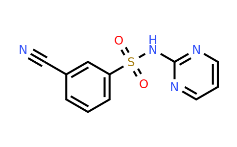CAS 409111-07-5 | 3-Cyano-N-(pyrimidin-2-yl)benzenesulfonamide
