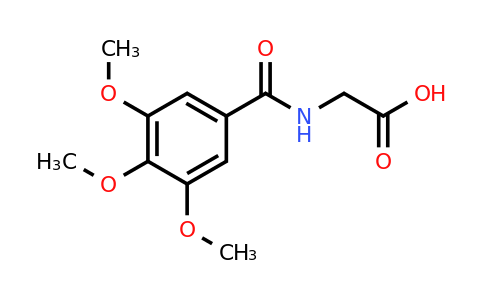 CAS 40915-27-3 | 2-[(3,4,5-trimethoxyphenyl)formamido]acetic acid