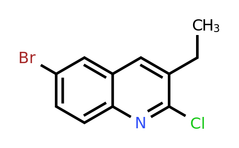 CAS 409346-70-9 | 6-Bromo-2-chloro-3-ethylquinoline