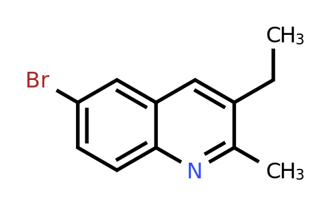 CAS 409346-90-3 | 6-Bromo-3-ethyl-2-methylquinoline