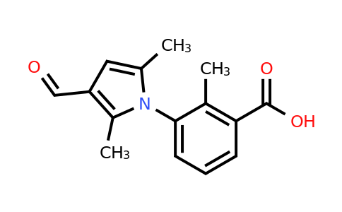 CAS 409353-61-3 | 3-(3-Formyl-2,5-dimethyl-1H-pyrrol-1-yl)-2-methylbenzoic acid