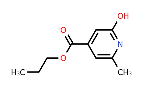 CAS 40975-42-6 | Propyl 2-hydroxy-6-methylisonicotinate