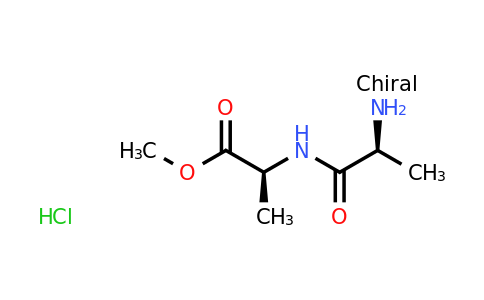 CAS 41036-19-5 | methyl (2S)-2-[(2S)-2-aminopropanamido]propanoate hydrochloride