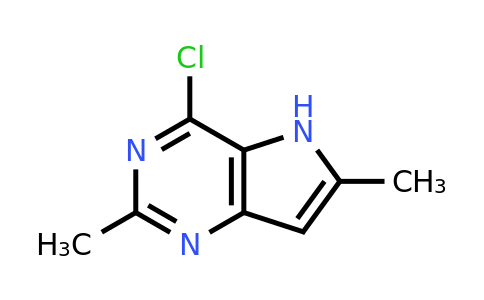 CAS 41040-24-8 | 4-chloro-2,6-dimethyl-5h-pyrrolo[3,2-d]pyrimidine