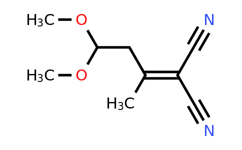 CAS 410547-37-4 | 2-(4,4-dimethoxybutan-2-ylidene)malononitrile