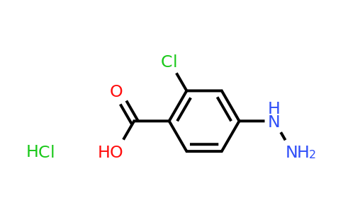 CAS 41112-74-7 | 2-Chloro-4-hydrazinylbenzoic acid hydrochloride