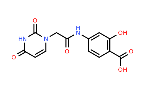 CAS 4116-42-1 | 4-(2-(2,4-Dioxo-3,4-dihydropyrimidin-1(2H)-yl)acetamido)-2-hydroxybenzoic acid