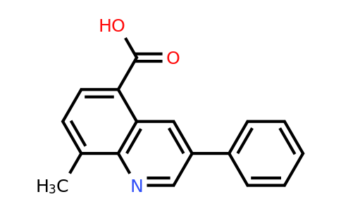 CAS 41191-68-8 | 8-Methyl-3-phenylquinoline-5-carboxylic acid