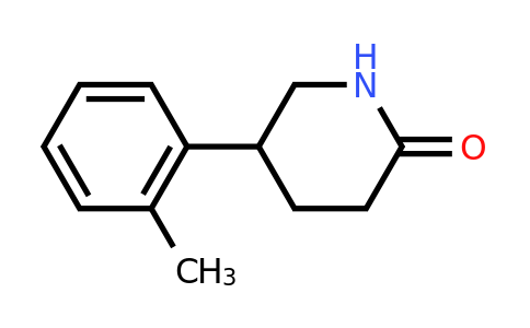CAS 41216-04-0 | 5-(o-Tolyl)piperidin-2-one