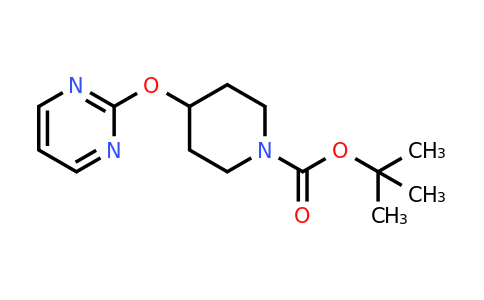 CAS 412293-91-5 | tert-Butyl 4-(pyrimidin-2-yloxy)piperidine-1-carboxylate