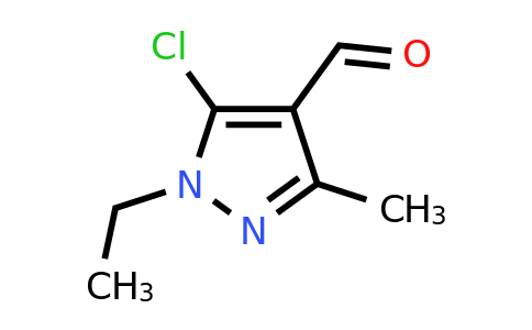 CAS 412327-38-9 | 5-Chloro-1-ethyl-3-methyl-1H-pyrazole-4-carbaldehyde