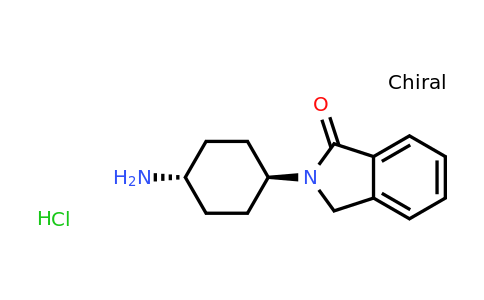 CAS 412356-10-6 | 2-(trans-4-Aminocyclohexyl)isoindolin-1-one hydrochloride