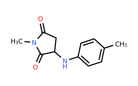 CAS 41260-54-2 | 1-methyl-3-[(4-methylphenyl)amino]pyrrolidine-2,5-dione