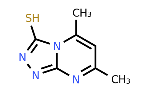 CAS 41266-80-2 | 5,7-dimethyl-[1,2,4]triazolo[4,3-a]pyrimidine-3-thiol