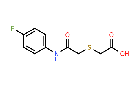 CAS 412922-14-6 | 2-({[(4-fluorophenyl)carbamoyl]methyl}sulfanyl)acetic acid