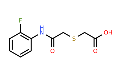 CAS 412923-01-4 | 2-({[(2-fluorophenyl)carbamoyl]methyl}sulfanyl)acetic acid